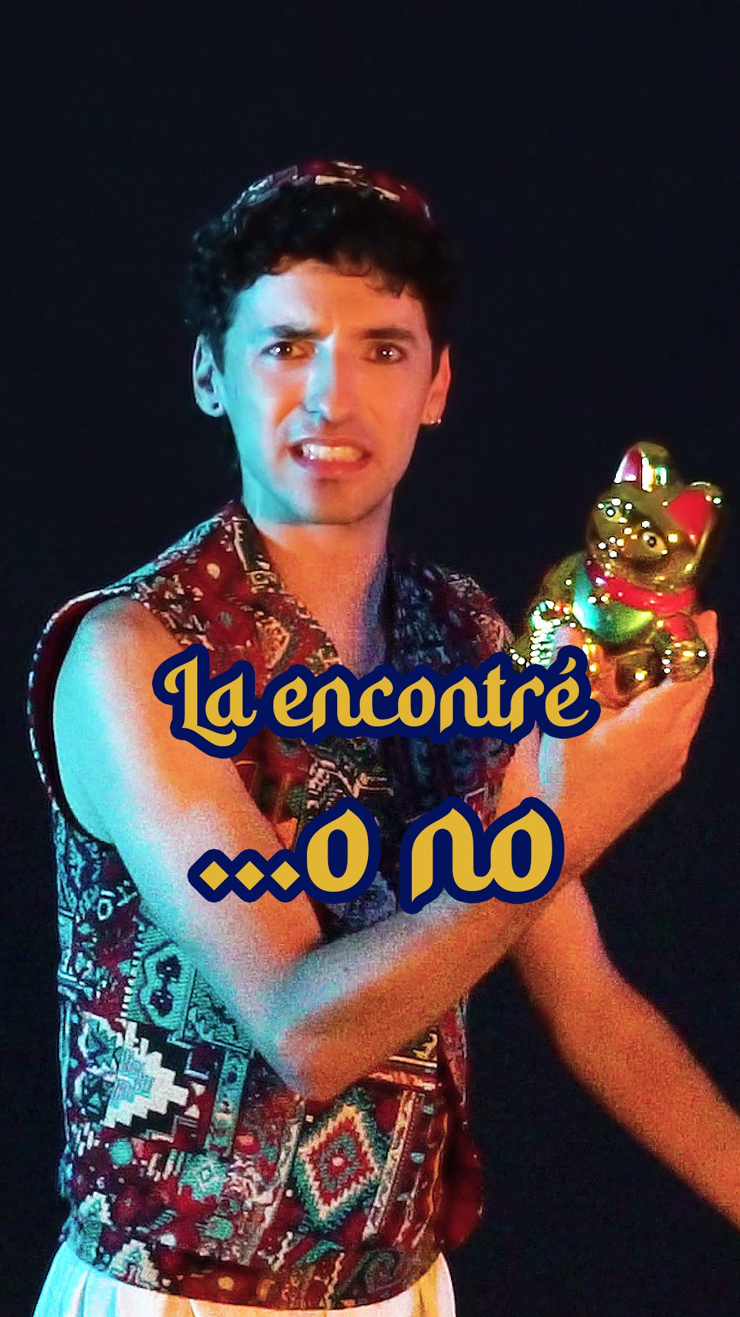 La encontré